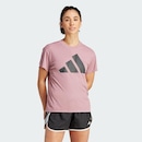 Camiseta adidas Run It Brand Love - Feminina - Foto 3