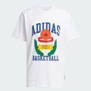 Camiseta adidas Estampada Basketball Crest - Masculina - Foto 4