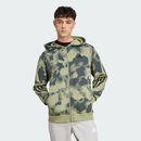 Jaqueta de Moletom com Capuz adidas Estampa Corrida Future Icons Três Listras - Masculina - Foto 3