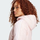 Jaqueta com Capuz adidas Insulated Essentials Três Listras - Feminina - Foto 9