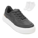 Kit Tênis Kolosh Casual + Meia - Feminino - Foto 1