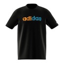 Camiseta Masculina adidas Manga Curta Logo Linear Color - Foto 1