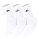 Kit Meias adidas Spw Crw com 3 Pares - 35 a 37 - Adulto - Foto 1