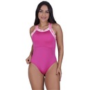 Body Orbis Fitness Alças Largas Costa Cavada Poliamida Forro Bojo - Feminino - Foto 1