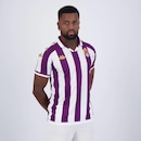 Camisa Real Valladolid Kappa Home 2024 - Masculina - Foto 2
