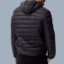 Jaqueta Puffer Red Place Bobojaco Corta Vento Acolchoada Impermeável - Masculina - Foto 7