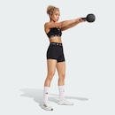 Shorts Legging adidas Techfit Stay In Play - Feminino - Foto 6