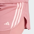 Shorts adidas 2 em 1 Own The Run Três Listras Plus Size - Feminino - Foto 6