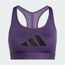 Top Fitness adidas Estampado Powerreact Big Logo - Feminino - Foto 2