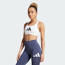Top Fitness adidas Estampado Powerreact Big Logo - Feminino - Foto 3