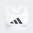 Top Fitness adidas Estampado Powerreact Big Logo - Feminino - Foto 4