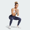 Top Fitness adidas Estampado Powerreact Big Logo - Feminino - Foto 6