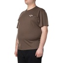 Camiseta Billabong Small Arch Emb. Plus Size - Masculina - Foto 3
