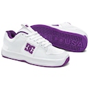 Tênis Dc Lynx Zero White Purple - Adulto - Foto 3
