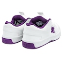 Tênis Dc Lynx Zero White Purple - Adulto - Foto 5