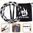 Kit 2 Cordas de Pular Segmentada Ajustável  Speed Rope Cross Training - Foto 7