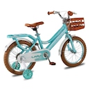 Bicicleta Krw Infantil Aro 16 Lara Aço Carbono Freio V-Brake com Rodas Laterais F16 - Foto 3