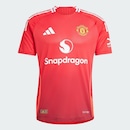 Camisa 1 Manchester United 24/25 Authentic adidas - Masculina - Foto 4