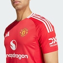 Camisa 1 Manchester United 24/25 Authentic adidas - Masculina - Foto 8