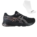 Kit Tênis Asics Gel-Shinobi 2  e Meia - Feminino - Foto 1
