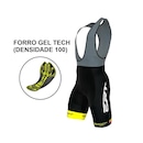 Bretelle Ciclismo Feminino Ert Elite Cycling Team Forro Gel - Foto 2