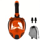 Mascara Subaquática de De Mergulho Gold Sports New Full Face com Snorkel - Foto 2