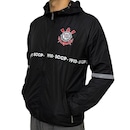 Jaqueta Corinthians Corta Vento Sccp 1910 Lotus - Masculino - Foto 3