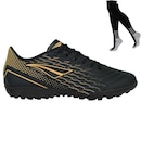 Kit Chuteira Society Penalty Garra Y 2.0 e Meião - Adulto - Foto 1