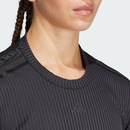 Blusa Cropped adidas All Gym Seasonal Rib Tonal Três Listras - Feminina - Foto 7