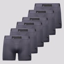 Kit Cueca Boxer Puma Anatomic sem Costura - 6 Unidades - Masculino - Foto 1