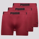 Kit Cueca Boxer Puma sem Costura - 3 Unidades - Masculina - Foto 1