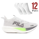 Kit Tênis Fila Racer Carbon 2 + 12 Pares de Meias - Feminino - Foto 1