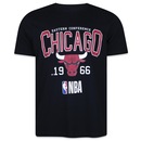 Camiseta New Era Regular Nba Chicago Bulls Sport - Masculina - Foto 1