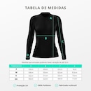 Camiseta Manga Longa Térmica Proteção Solar Uv Dry Fit Segunda Pele - 2 Unidades - Feminina - Foto 6