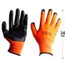 Luva Gold Sports Poliester com Dedos e Palma Emborrachada para Exercícios - Foto 3