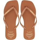 Chinelo Havaianas Slim Square Logo Pop Up - Feminino - Foto 1