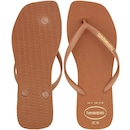 Chinelo Havaianas Slim Square Logo Pop Up - Feminino - Foto 3