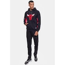 Blusão De Moletom Com Capuz NBA Chicago Bulls - Masculino - Foto 5