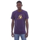 Camiseta Nba Estampada Vinil Los Angeles Lakers Casual - Masculina - Foto 1