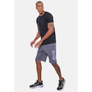 Bermuda Nba Sintética Mesh Los Angeles Lakers Niquel - Nba - Masculino - Foto 3