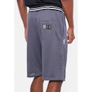 Bermuda Nba Sintética Mesh Los Angeles Lakers Niquel - Nba - Masculino - Foto 4