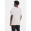 Camiseta NBA Floco Golden Stante Warriors - Masculina - Foto 4