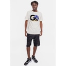 Camiseta NBA Floco Golden Stante Warriors - Masculina - Foto 5