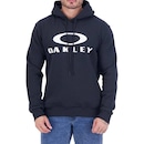 Blusão de Moletom com Capuz Oakley Dual Hoodie Ii Wt24 Blackout - Masculino - Foto 1