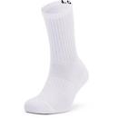 Kit Meia Cano Alto Under Armour 3X1 Core Cotton Cano Alto - Unissex - Foto 2