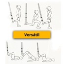 Fita de Resistência e Treinamento Suspenso Trx Gold Sports Powrer Adulto - 150 Kgs - Foto 4