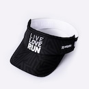 Viseira para Corrida Hupi Live Love Run - Adulto - Foto 1