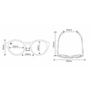 Óculos de Sol Unissex Hupi Kona - Foto 5