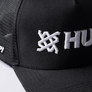 Boné Aba Curva Hupi Bordado - Snapback - Trucker - Adulto - Foto 3
