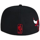 Boné New Era 59Fifty Nba Chicago Bulls Core Essentials Style - Masculino - Foto 2